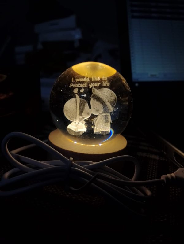 3d crystal ball